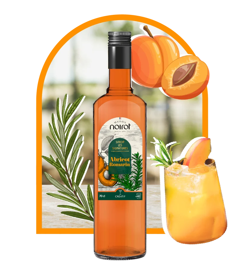 SIROP ABRICOT ROMARIN