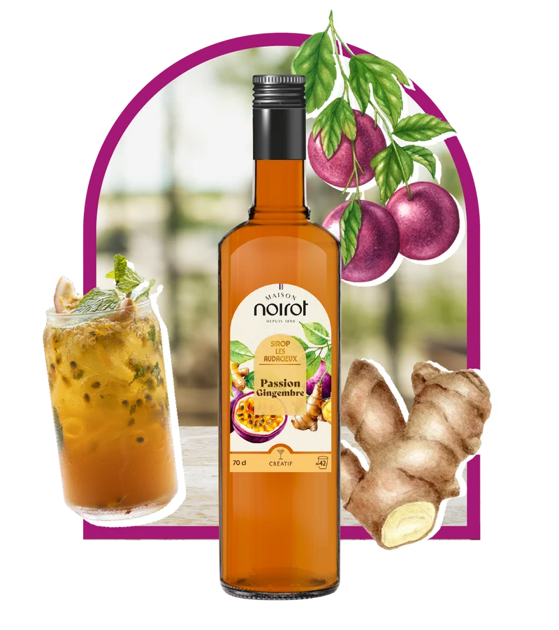 SIROP PASSION GINGEMBRE