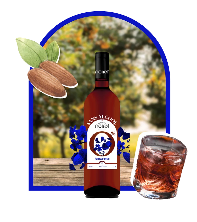 Apéritif sans alcool Amaretto