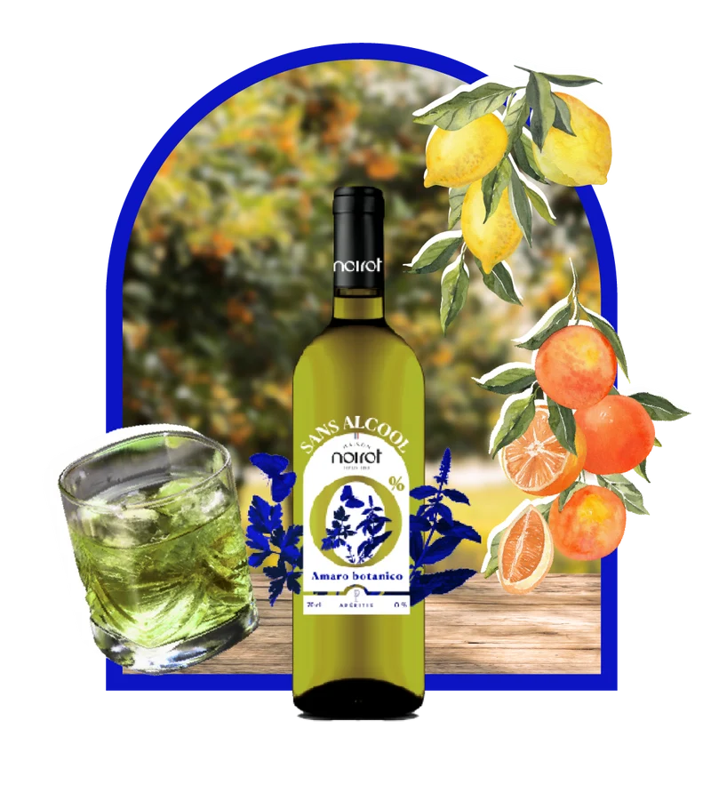 Apéritif sans alcool Amaro Botanico
