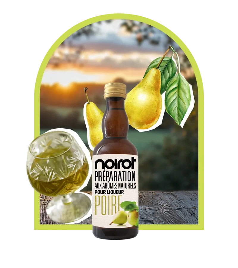 KIT LIQUEUR ARÔME POIRE