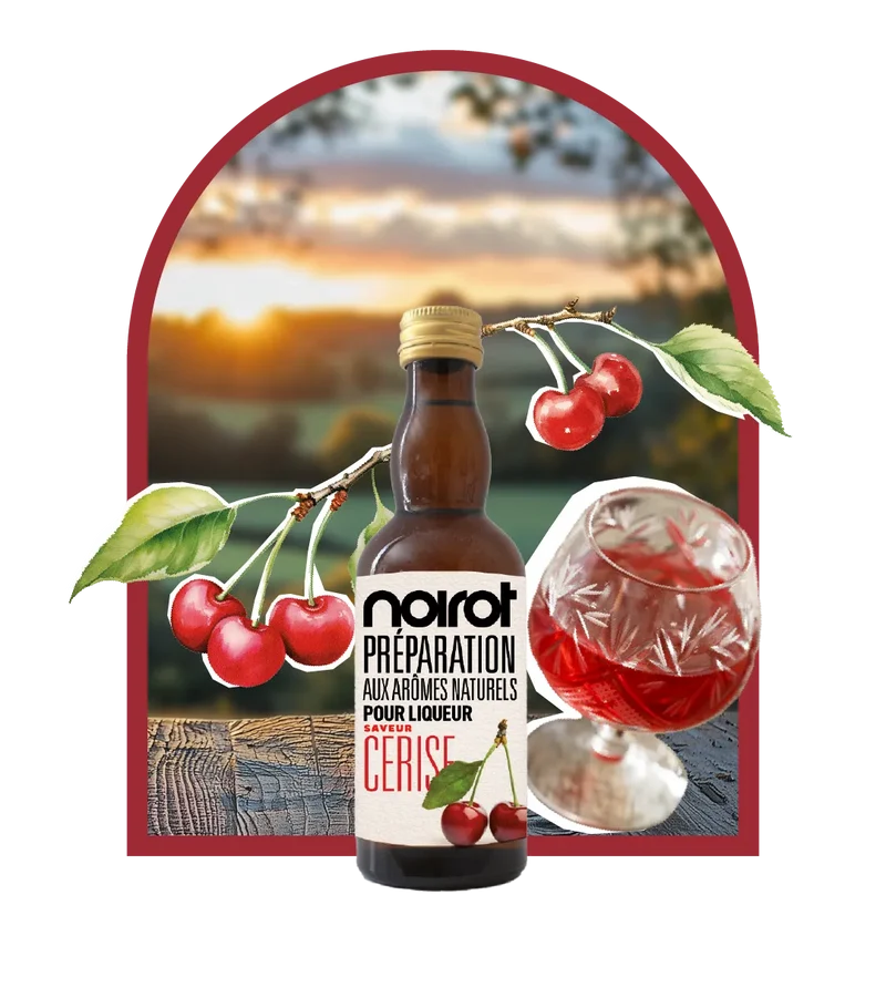 KIT LIQUEUR ARÔME CERISE