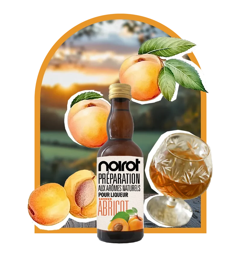 KIT LIQUEUR ARÔME ABRICOT