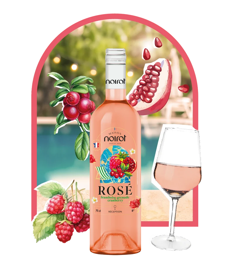 ROSÉ FRAMBOISE GRENADE CRANBERRY