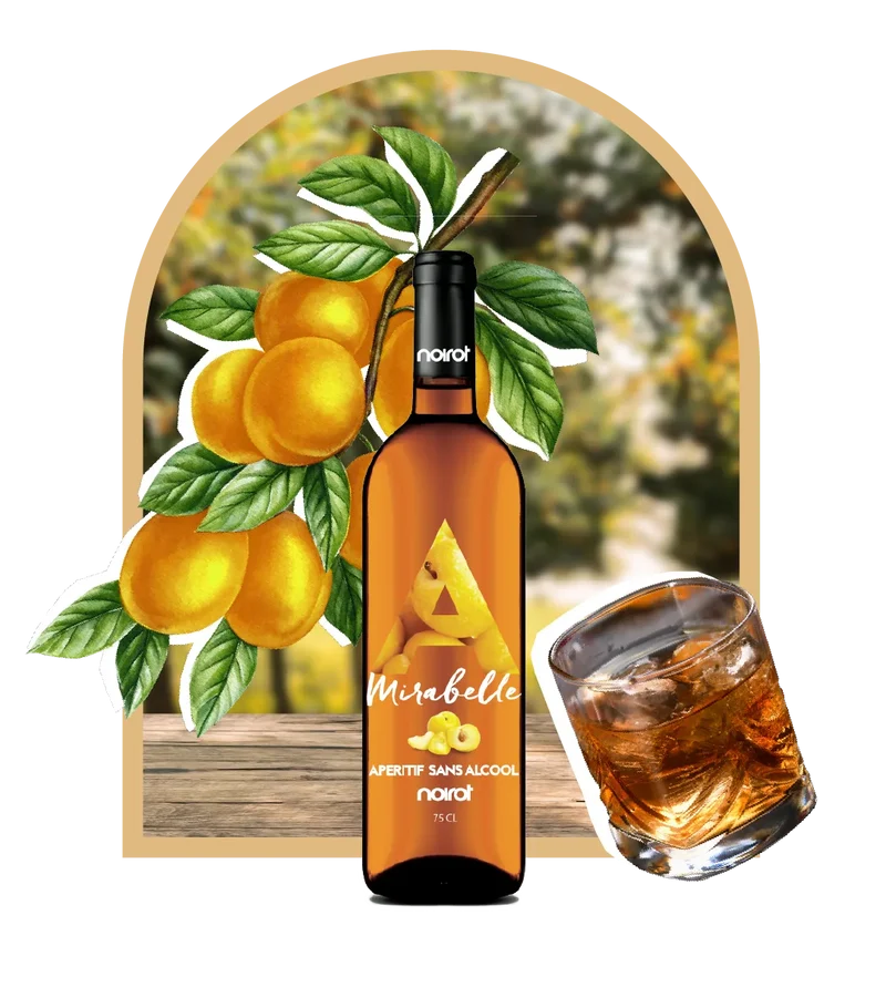 APERITIF SANS ALCOOL MIRABELLE