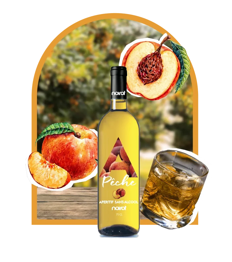 APERITIF SANS ALCOOL PÊCHE
