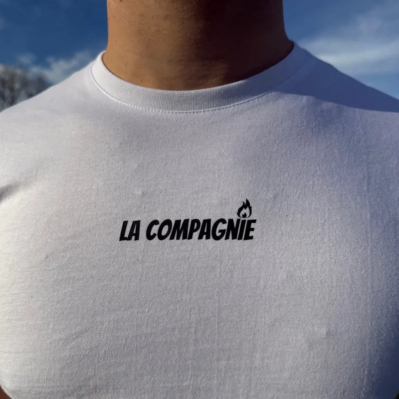 T-shirt Blanc Montagne