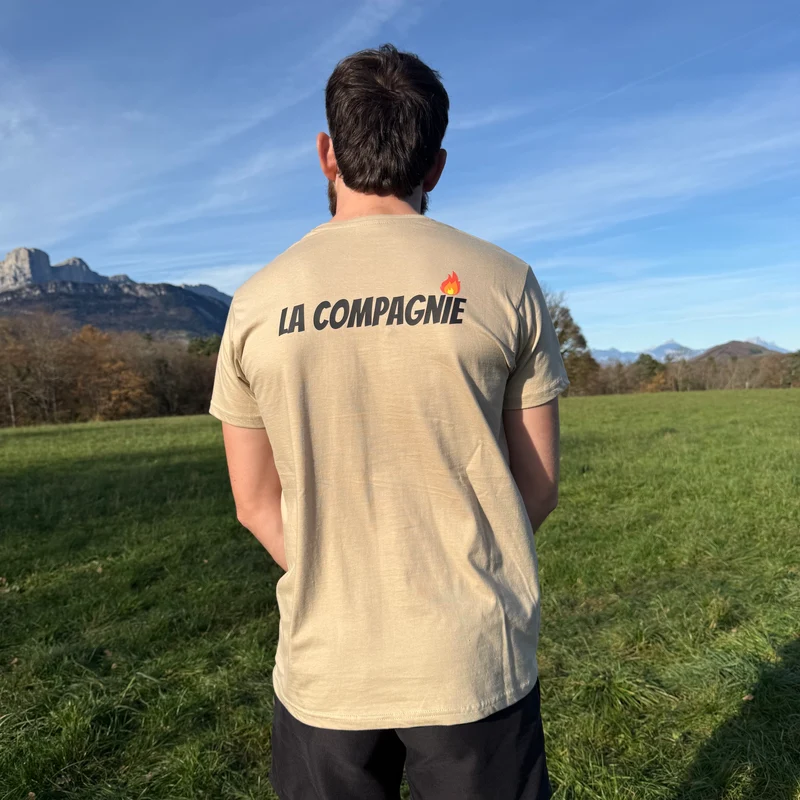 T-shirt Sable