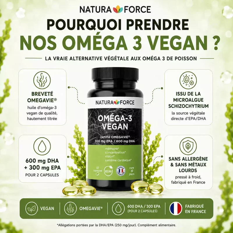 Oméga 3 vegan