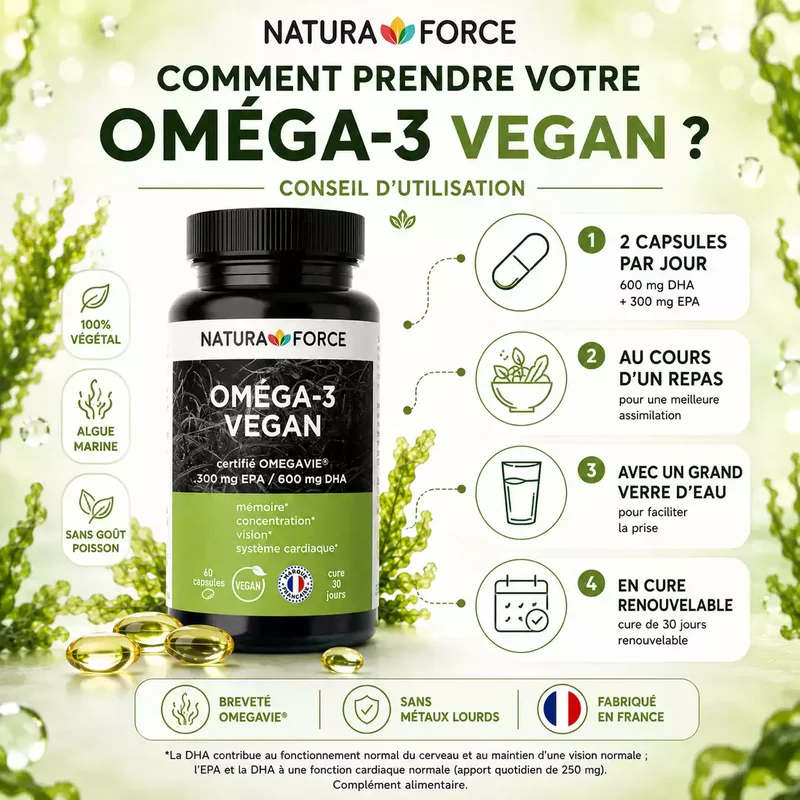 Oméga 3 vegan