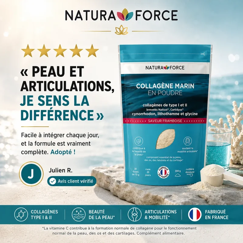 Collagène marin en poudre Naticol® & Cartidyss®