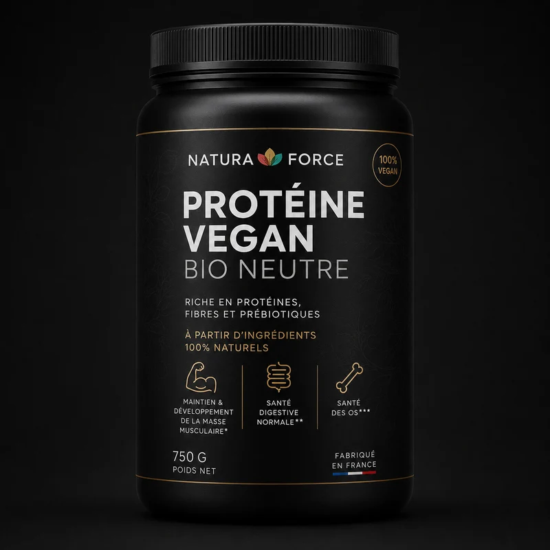 Protéine vegan bio neutre