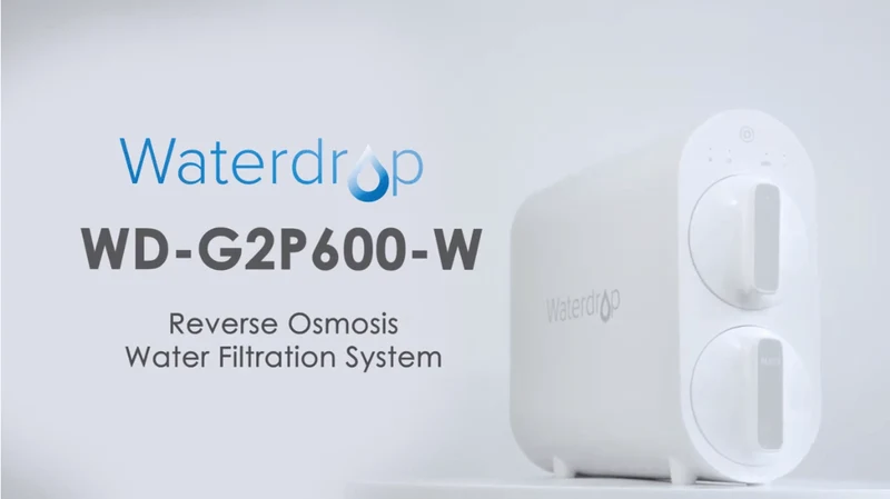 Waterdrop G2P600 Remineralization RO System Combo Kit