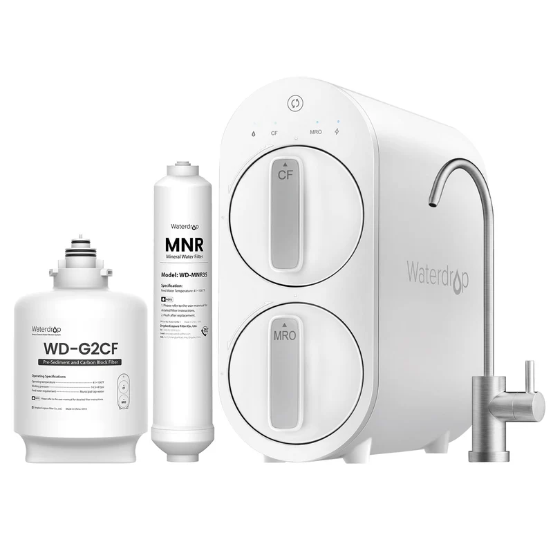Waterdrop G2P600 Remineralization RO System Combo Kit