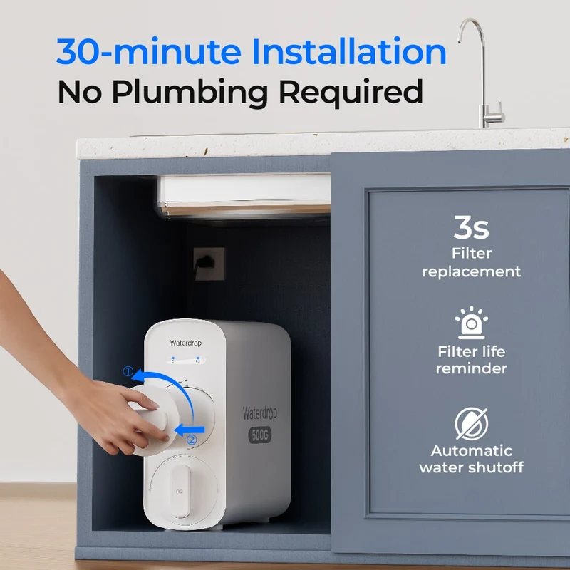 Waterdrop G5P500 Reverse Osmosis Water Filter
