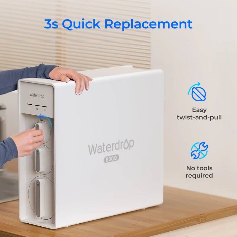 F1G Filter for Waterdrop X8 Reverse Osmosis System