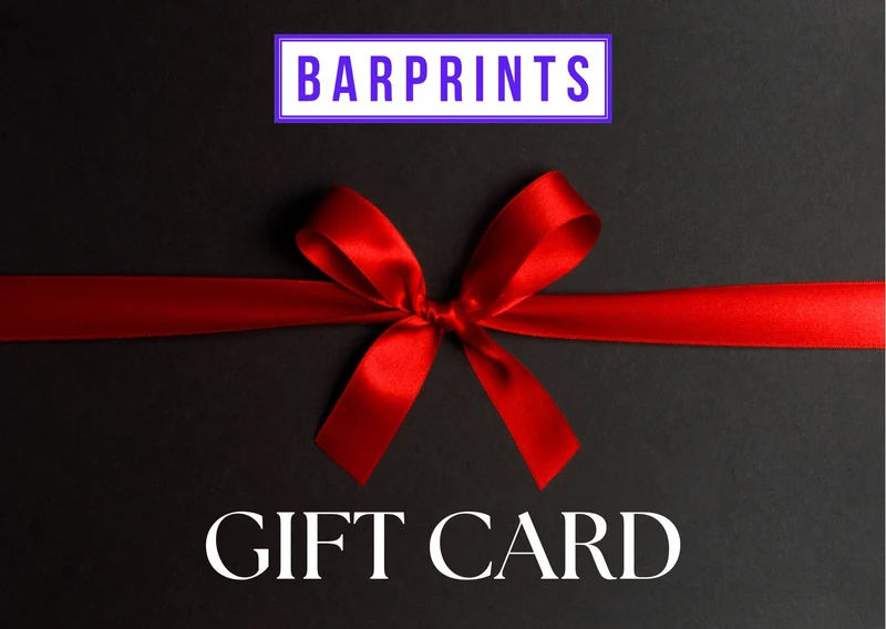 Barprints Gift Card