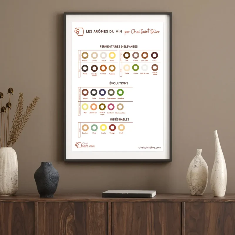 Souvenir "Les Arômes du Vin" | Le guide visuel de la dégustation
