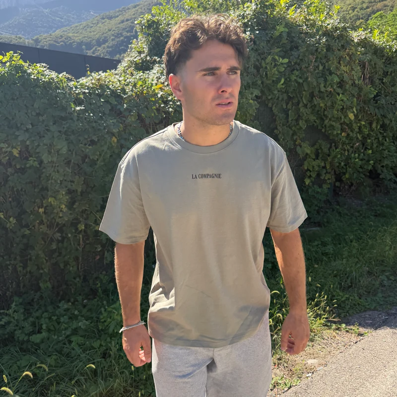 T-shirt "Les Copains" Super Oversize Vert