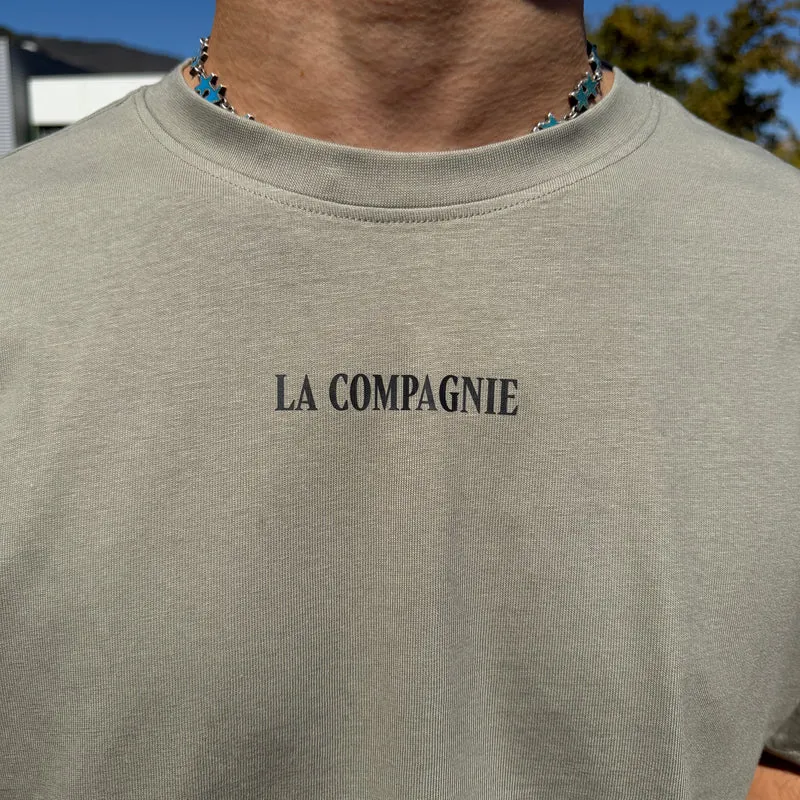 T-shirt "Les Copains" Super Oversize Vert