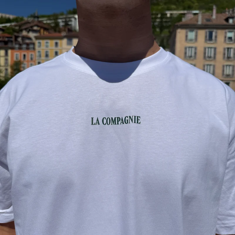 T-shirt "Les Copains" Super Oversize Blanc