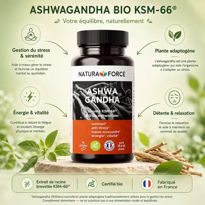 Ashwagandha bio KSM-66®