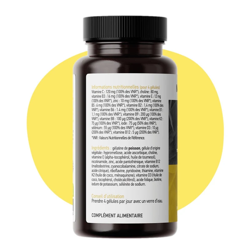Multivitamines à haute assimilation