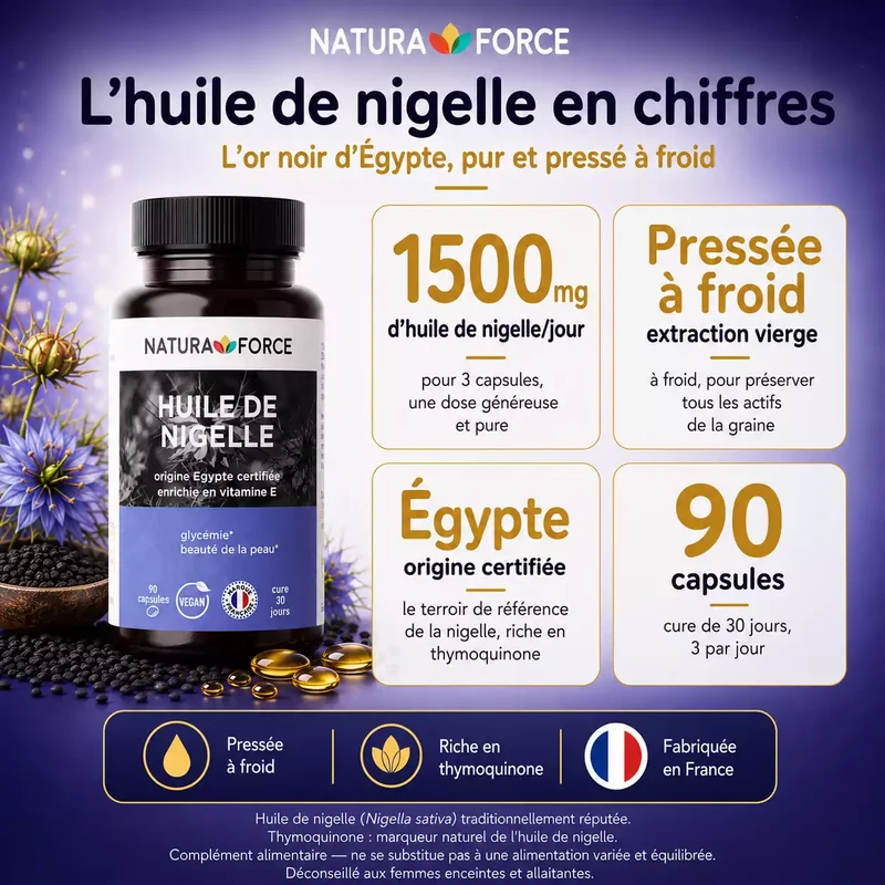 Huile de nigelle