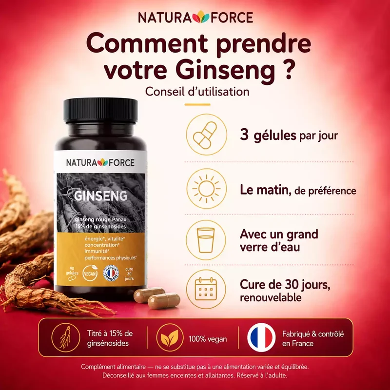 Ginseng rouge de Corée