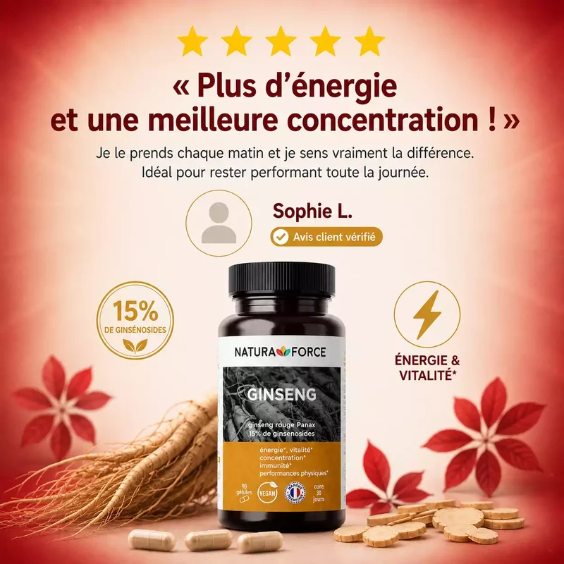 Ginseng rouge de Corée
