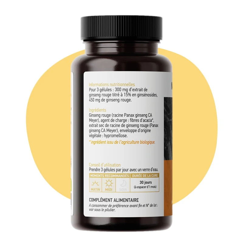 Ginseng rouge de Corée