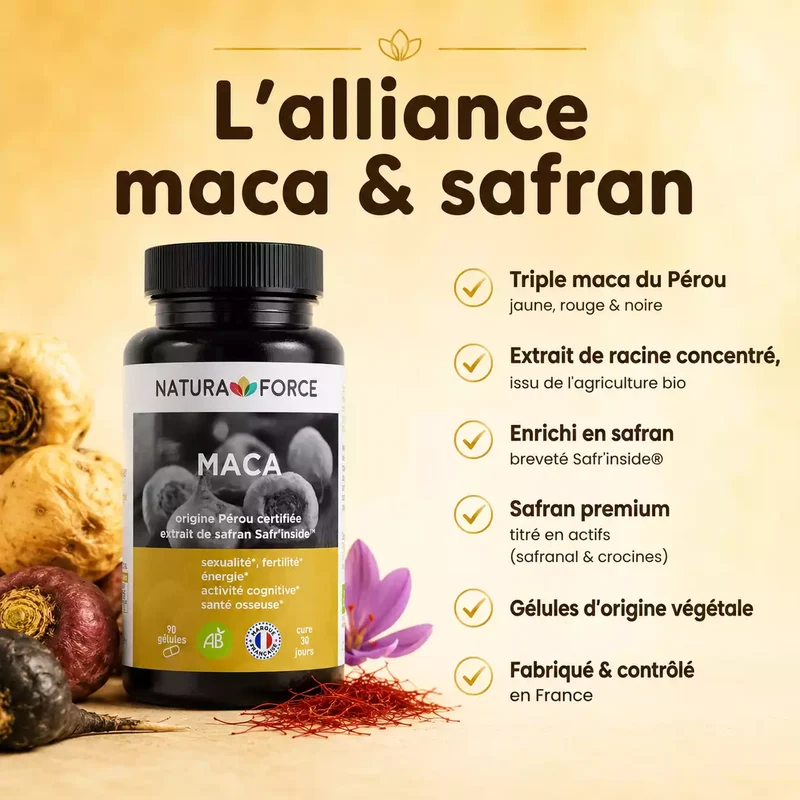 Maca bio du Pérou