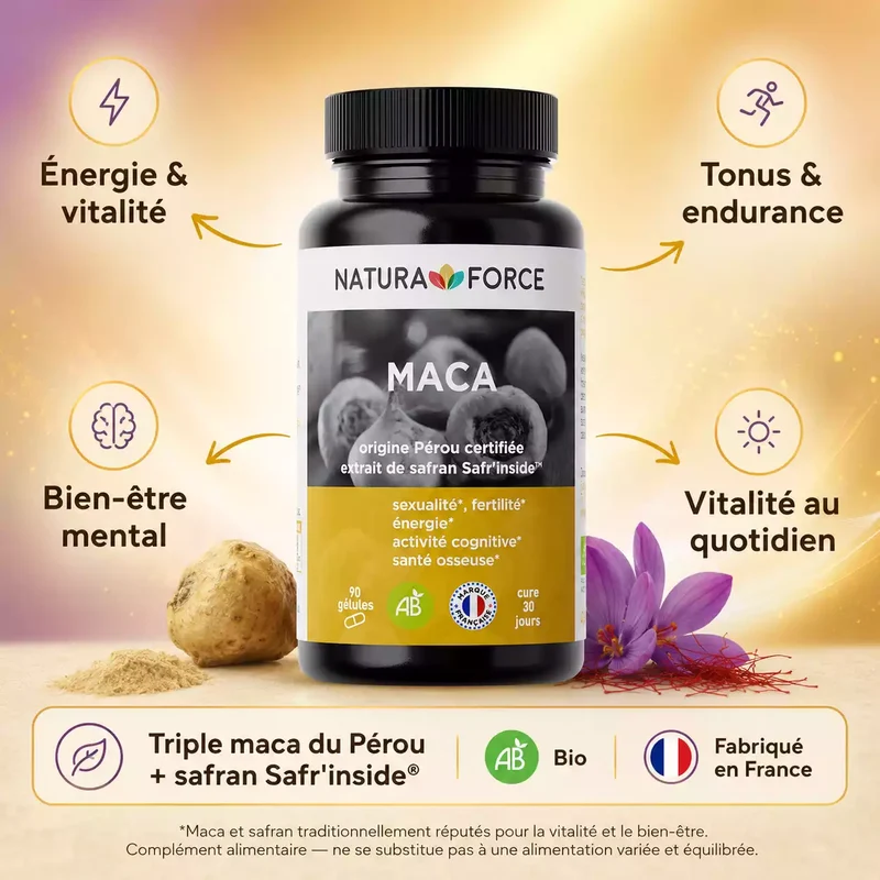 Maca bio du Pérou