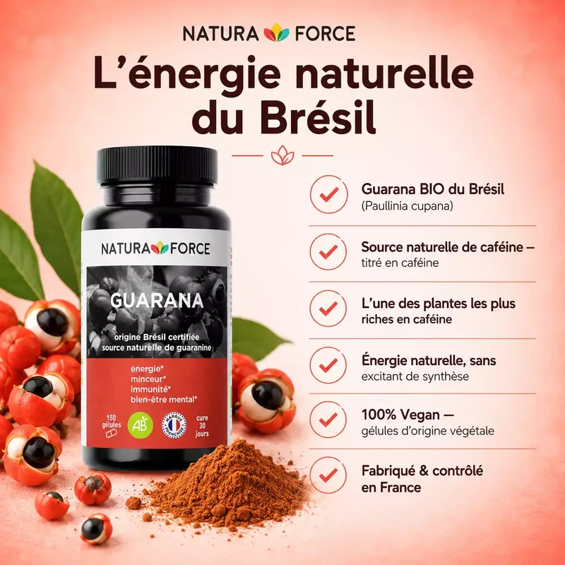 Guarana bio du Brésil