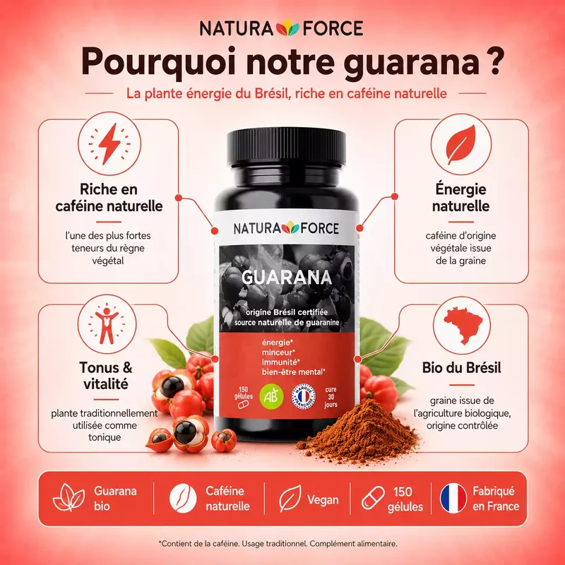 Guarana bio du Brésil