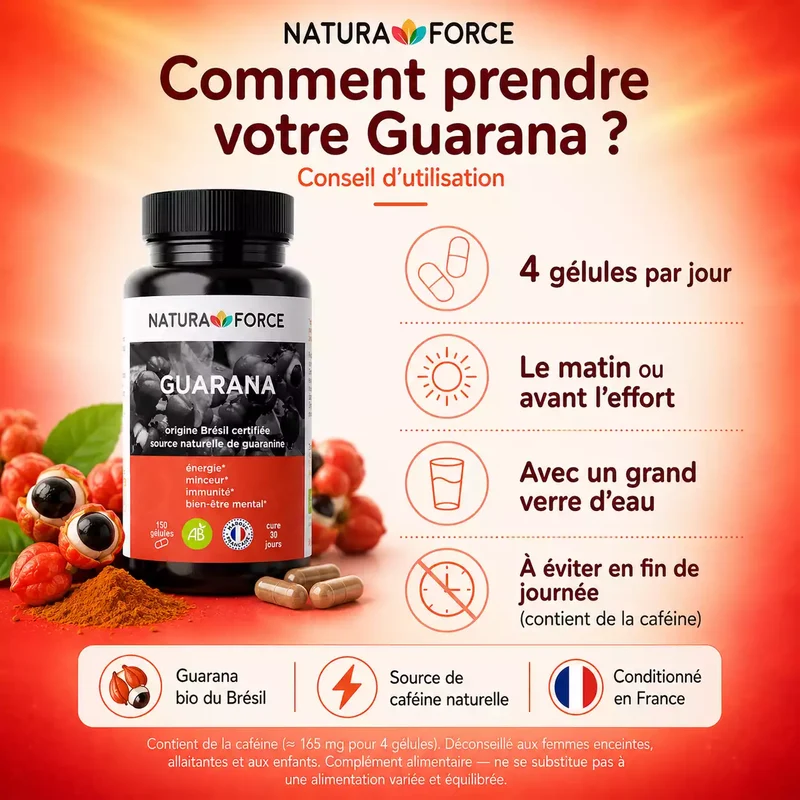 Guarana bio du Brésil