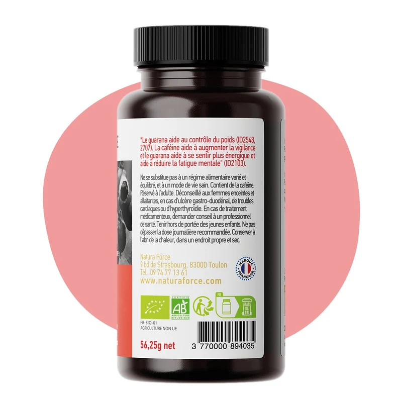 Guarana bio du Brésil