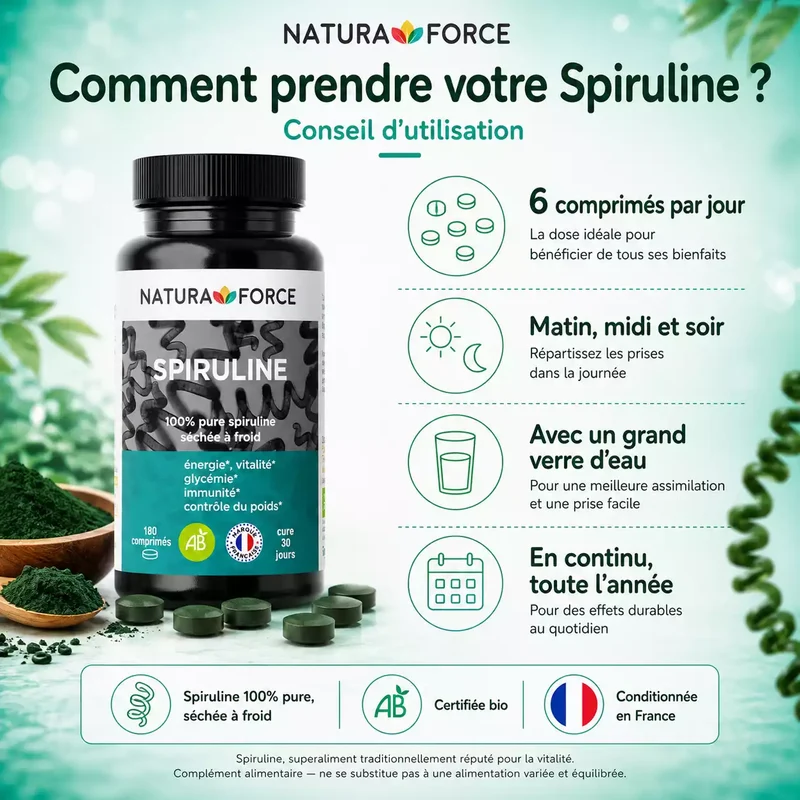 Spiruline bio