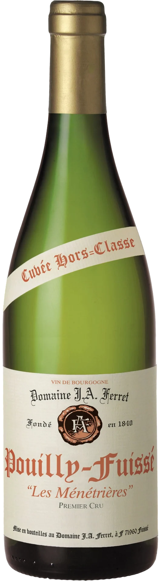 Pouilly-Fuissé Cuvée Hors-Classe 1er Cru Les Ménétrières - 2023 - Domaine J.-A. Ferret