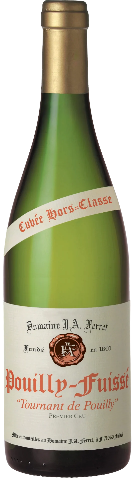 Pouilly-Fuissé Cuvée Hors-Classe 1er Cru Tournant de Pouilly - 2023 - Domaine J.-A. Ferret