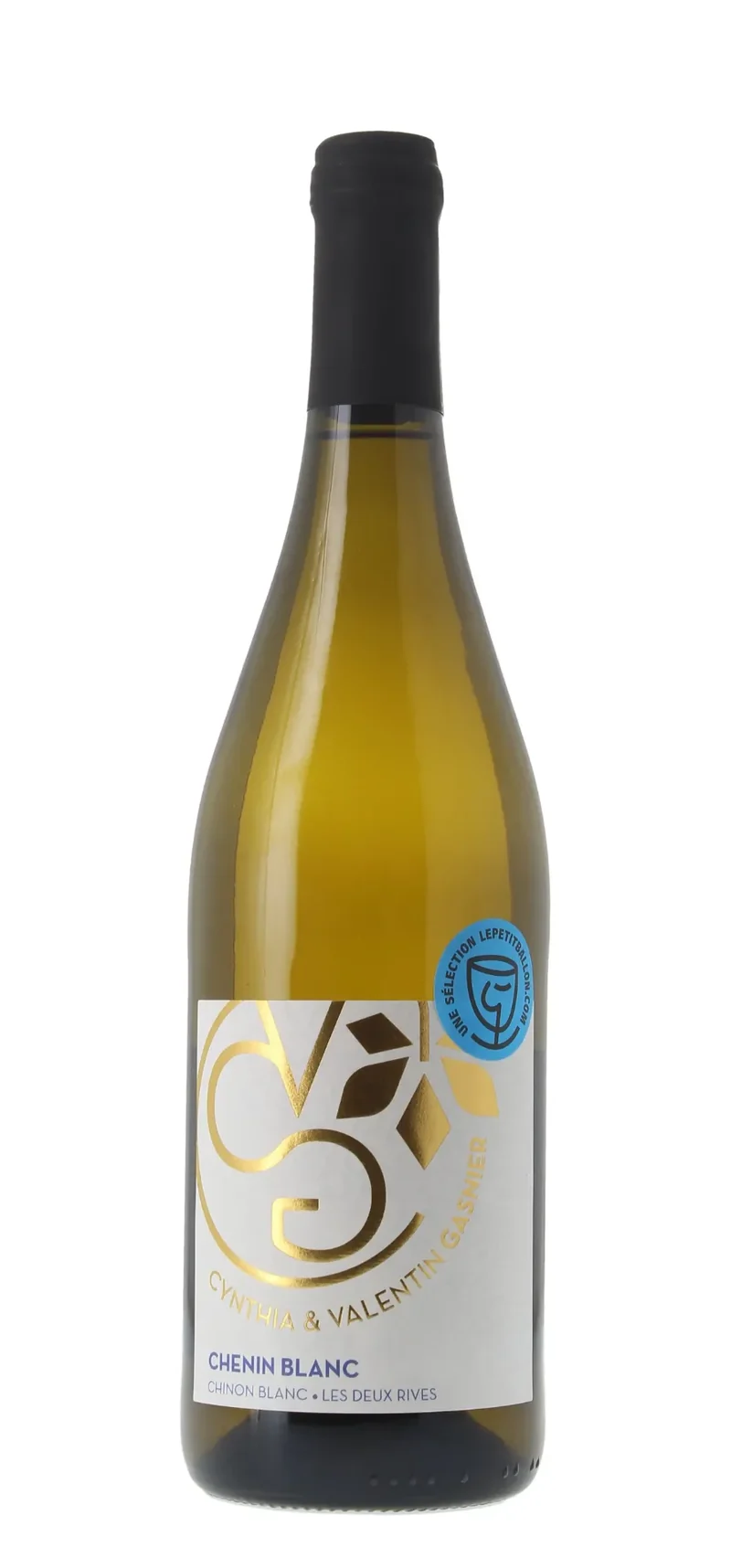 Cynthia et Valentin Gasnier - Les Deux Rives - AOP Chinon - Blanc - 2025