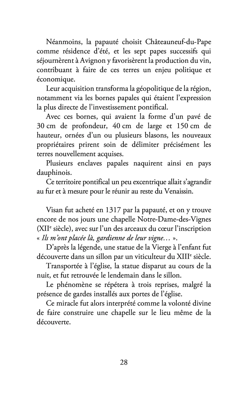 Vin sacré, sacré vin