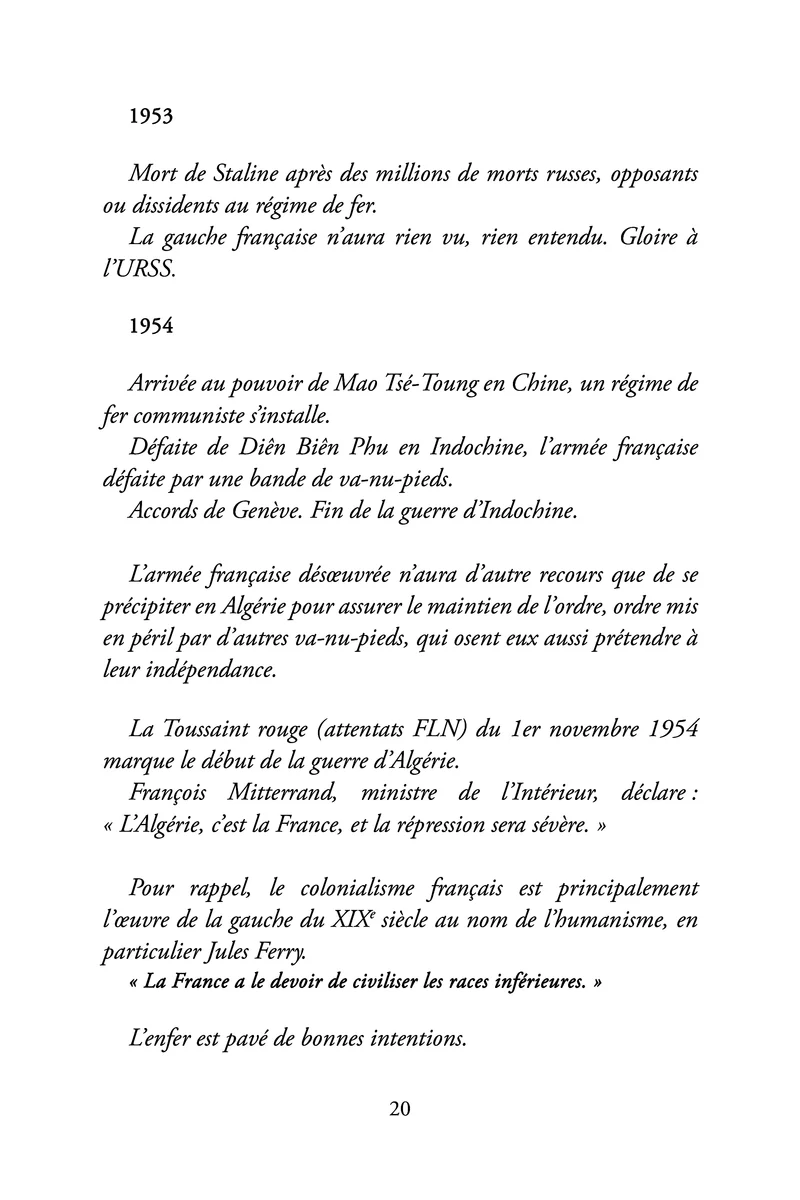 Mémoires de l'enfant de l'Amour