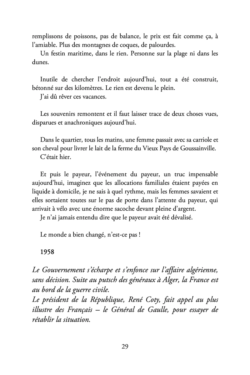 Mémoires de l'enfant de l'Amour