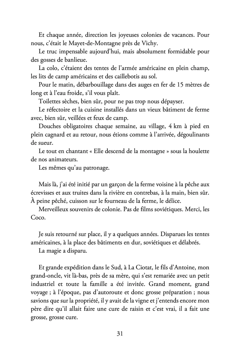 Mémoires de l'enfant de l'Amour