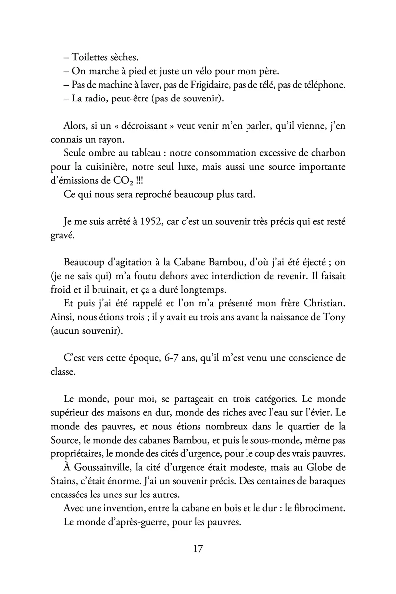 Mémoires de l'enfant de l'Amour