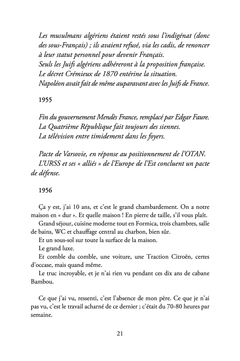 Mémoires de l'enfant de l'Amour