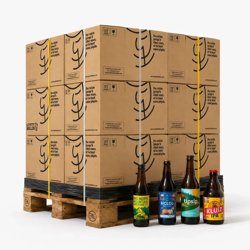 Palette bière - DLUO dépassée