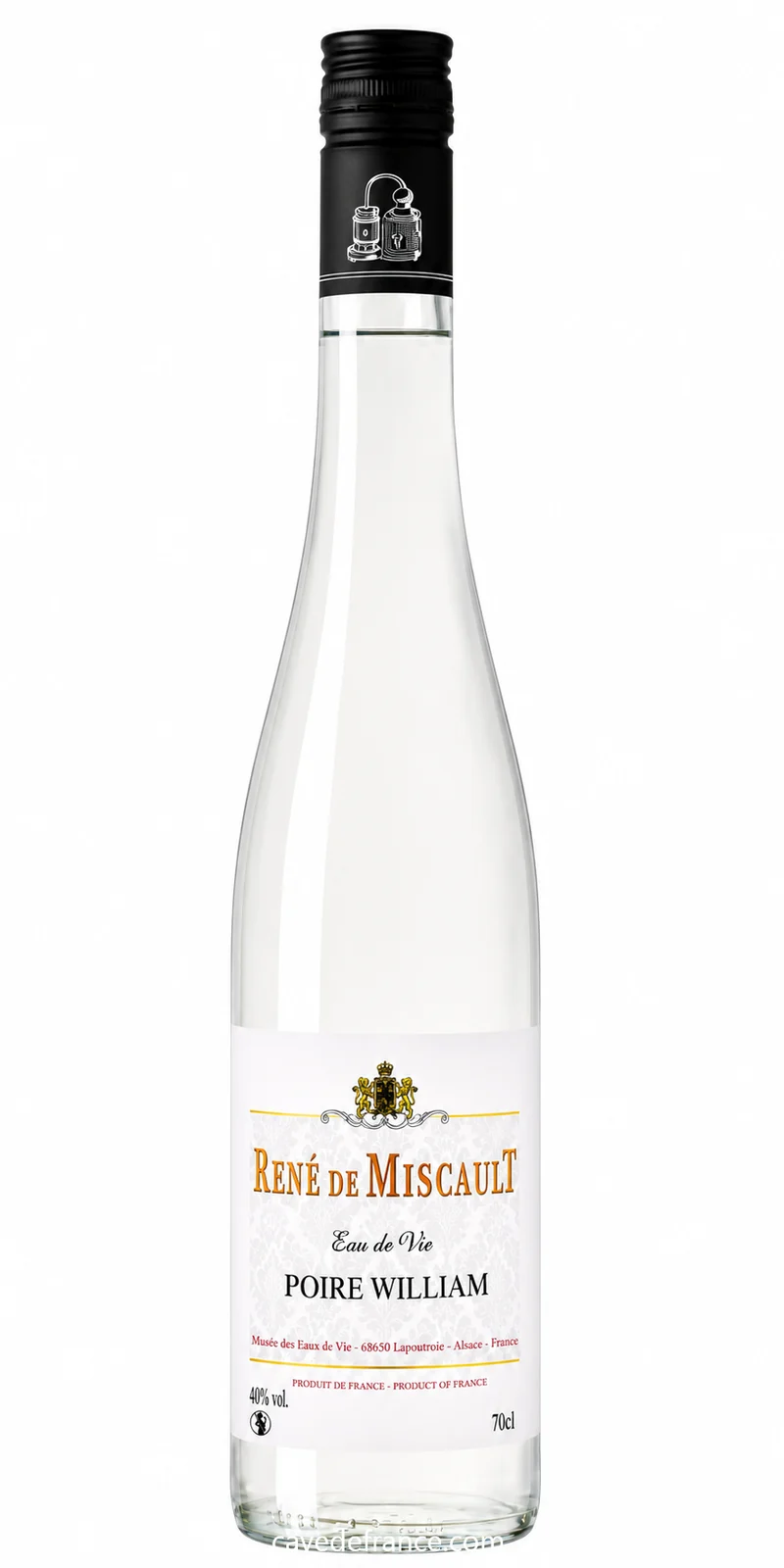 Eau de Vie Poire William rené de Miscault