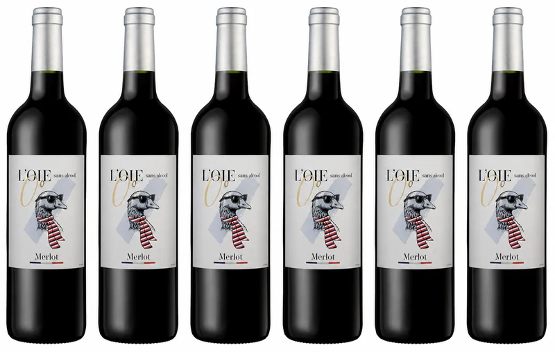 L'Oie sans alcool 0° rouge X 6